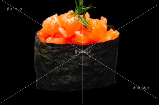 SU12.SU12-Sushi tartare saumon